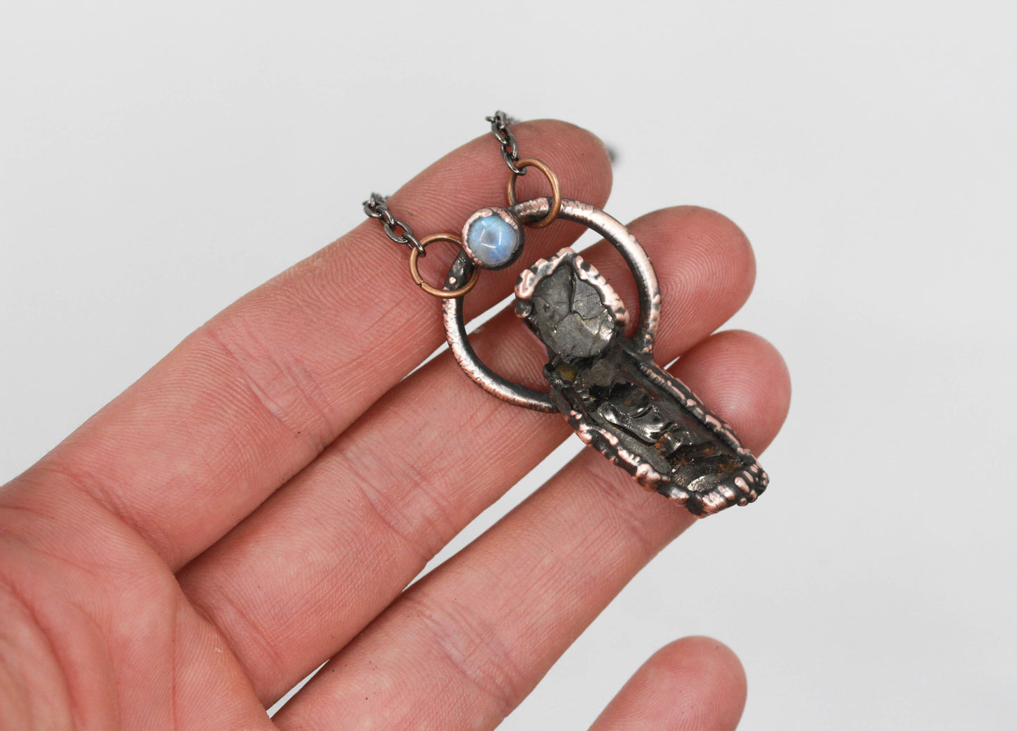 Elite Shungite & Moonstone Necklace