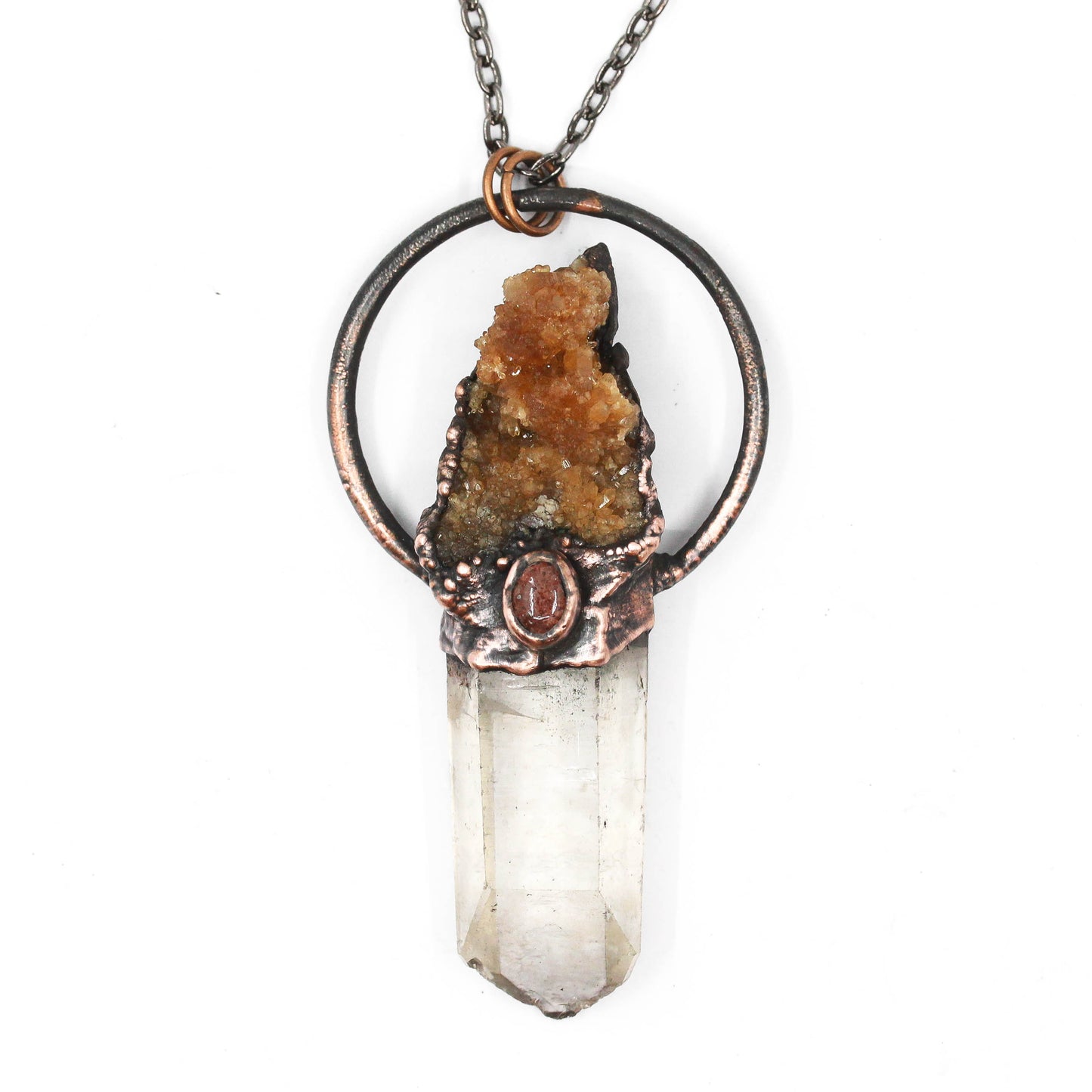Quartz, Citrine & Strawberry Quartz