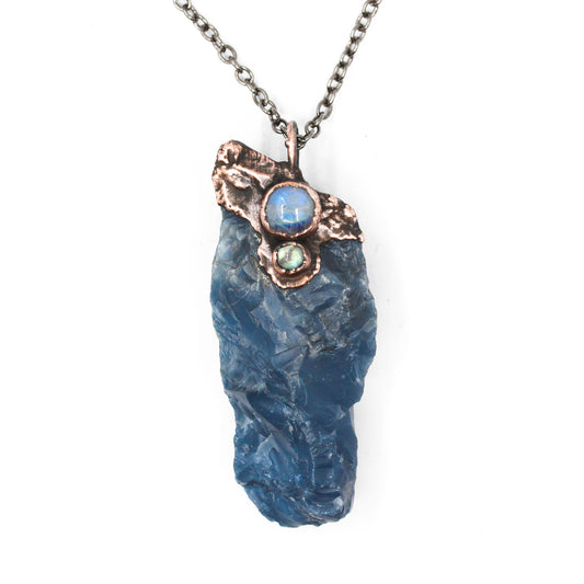 Owyhee Opal & Moonstone Necklace