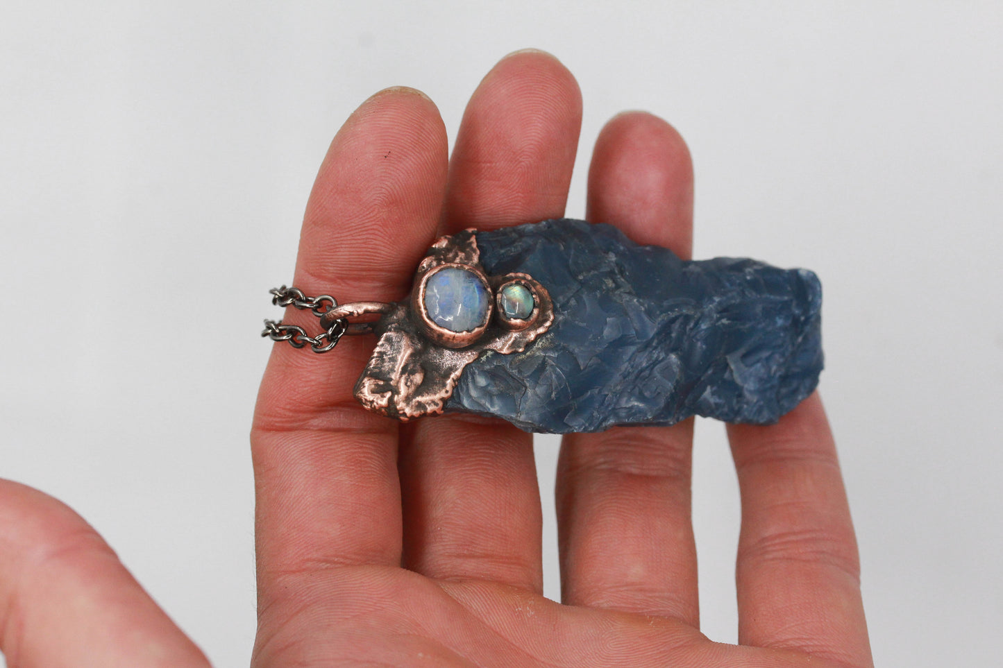 Owyhee Opal & Moonstone Necklace