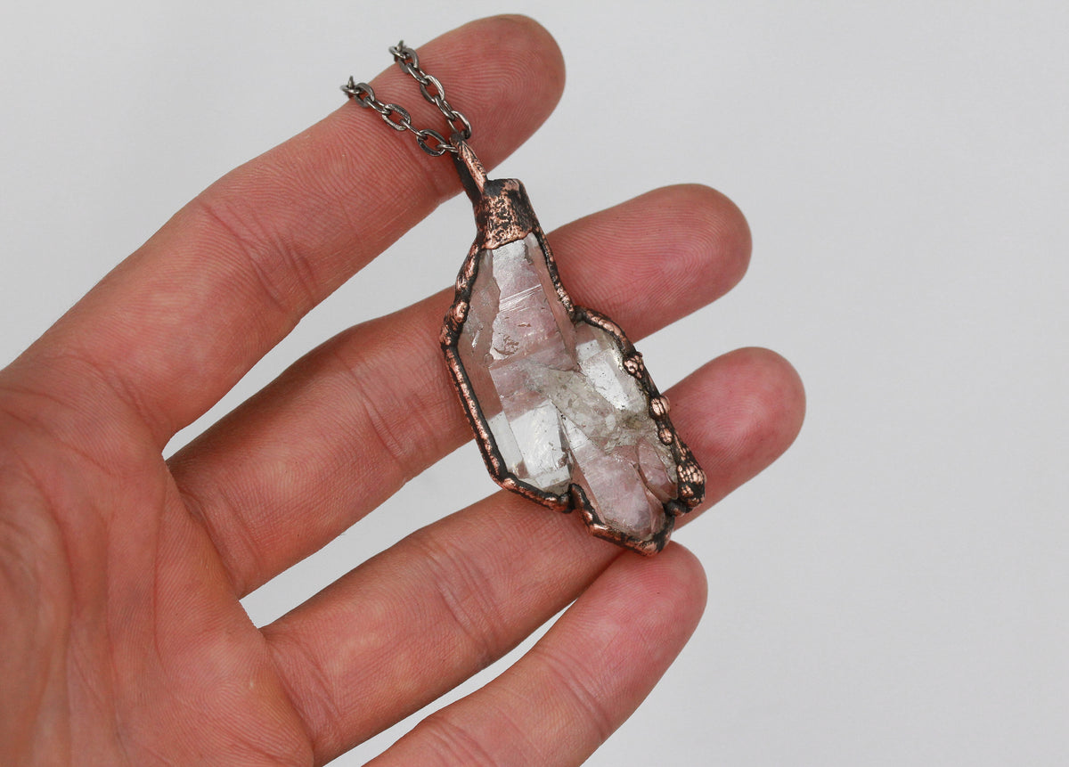 Quartz Cluster Necklace