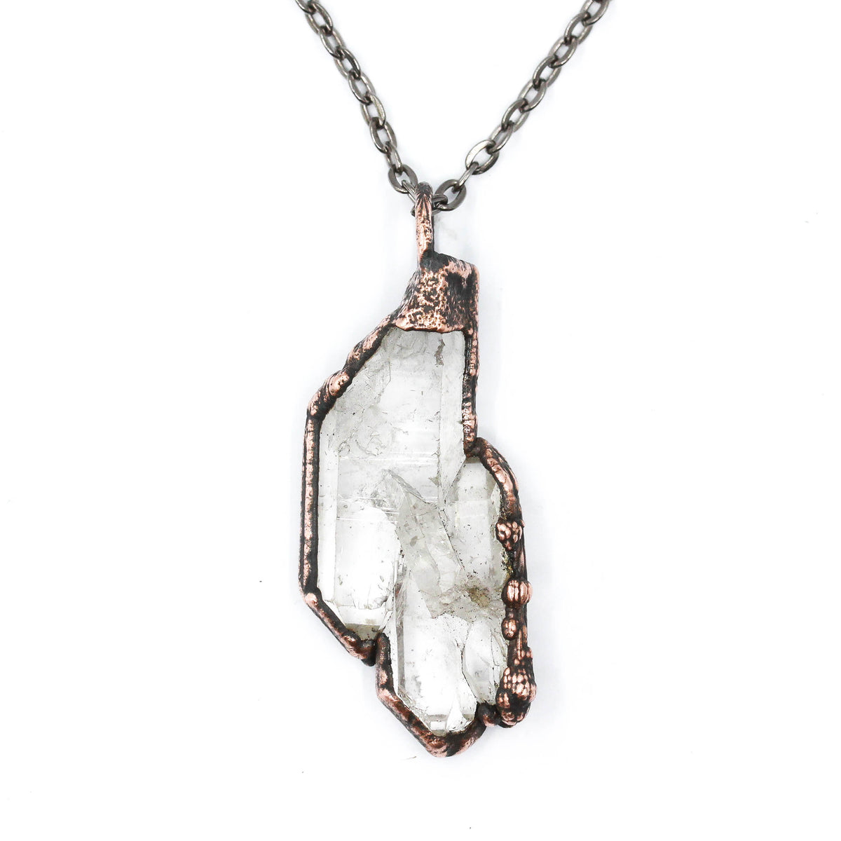 Quartz Cluster Necklace