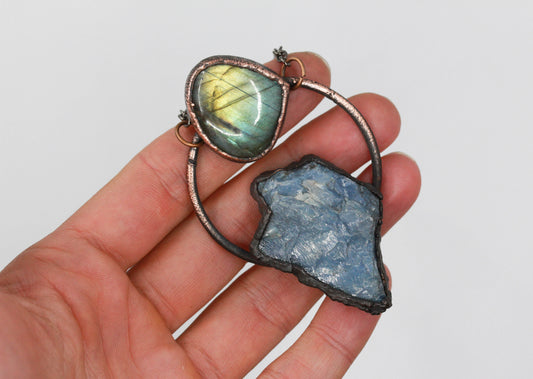 Owyhee Opal & Labradorite Necklace