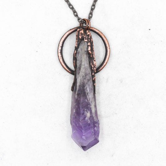 Elestial Amethyst Necklace