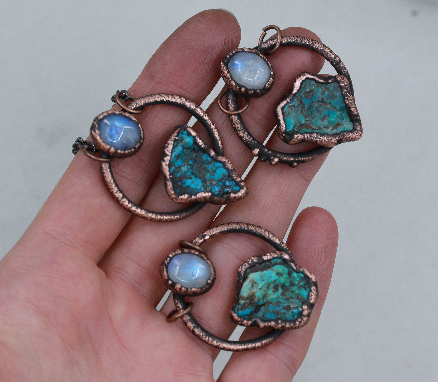 Turquoise & Moonstone Necklace